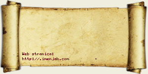 Anđa Trnjaković vizit kartica